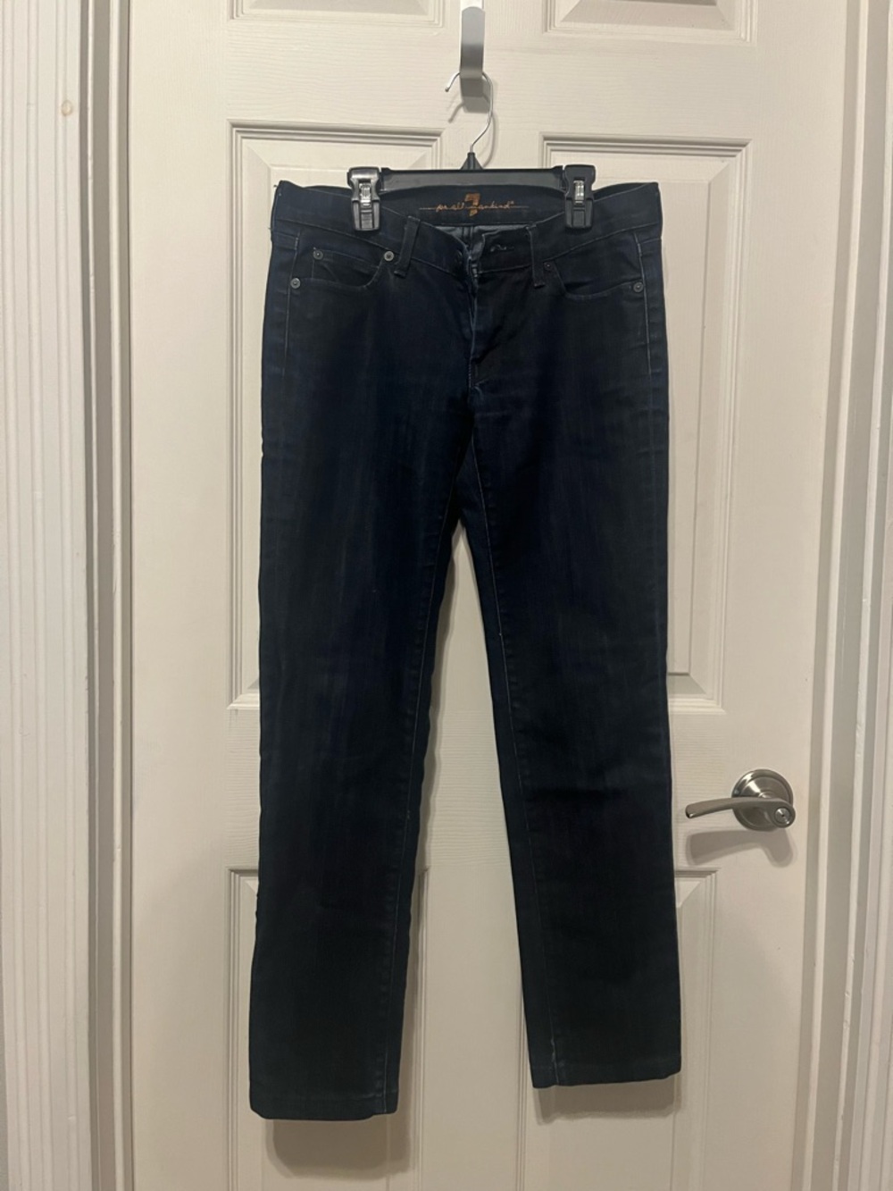 7 For All Mankind Dark Blue Women's Jeans